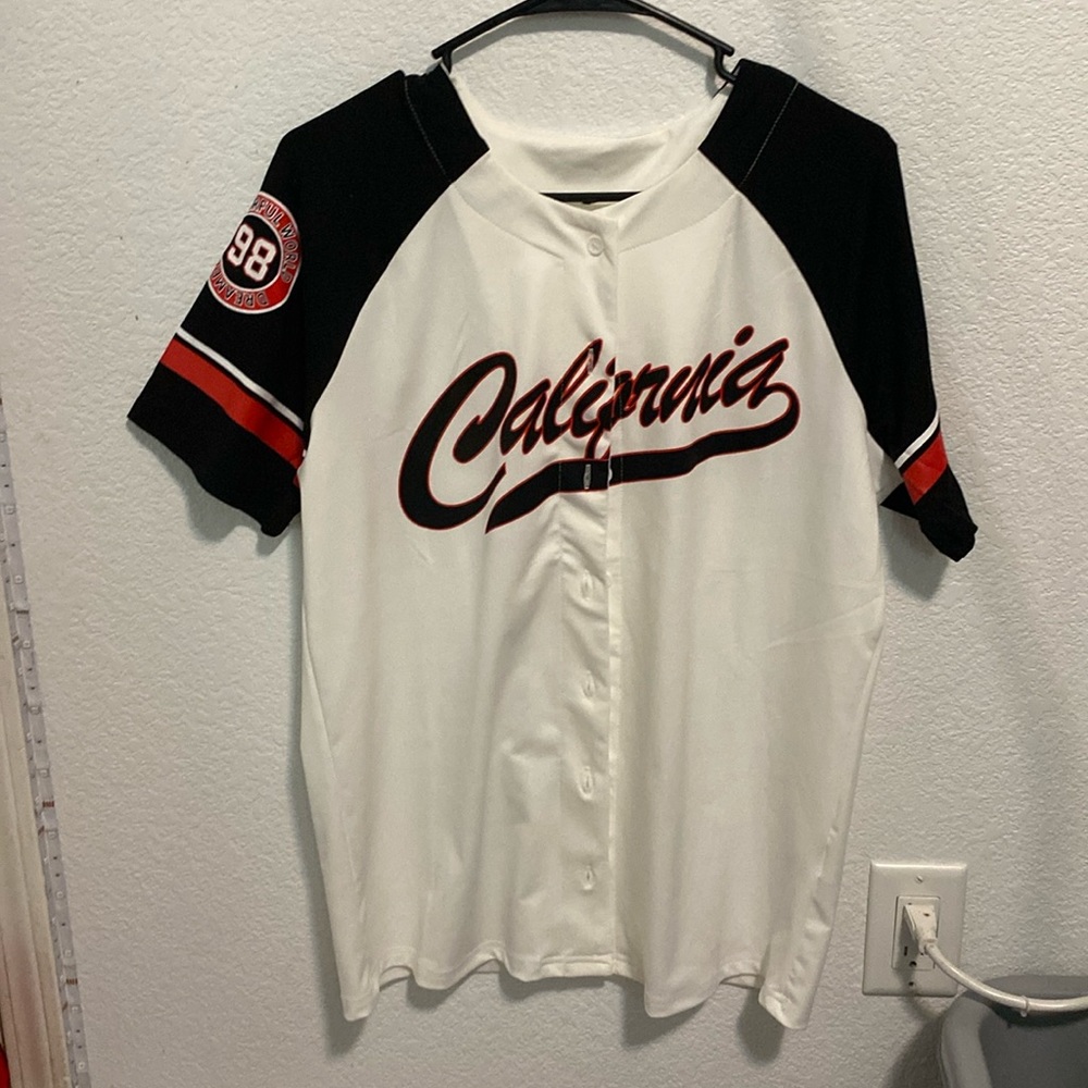 california baseball jersey